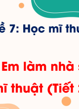 Bài 15. Em làm nhà sưu tập mĩ thuậtTiết 2